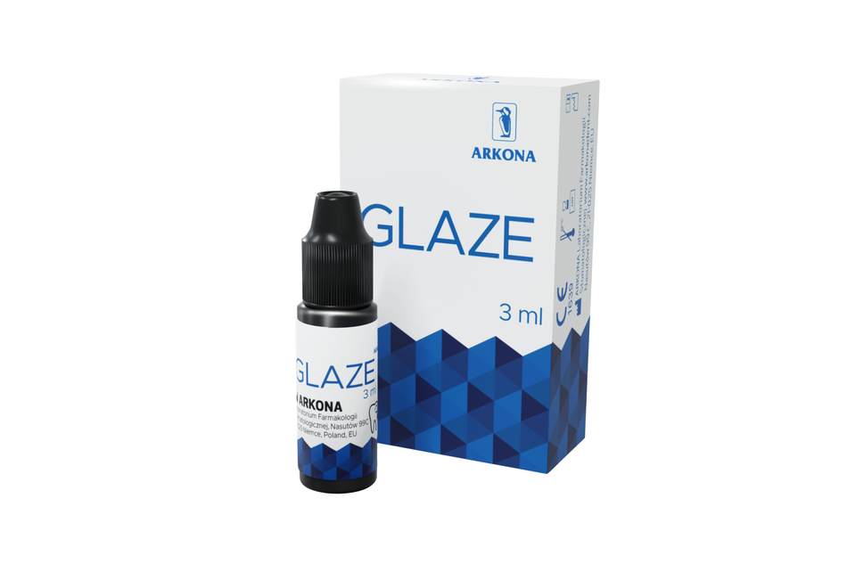 Glaze – light‑curing surface finishing, 3 ml
