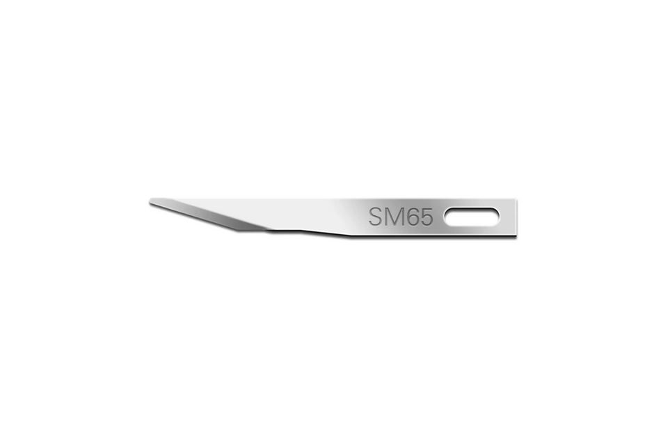 Micro scalpel blades no. 65, pack of 25 pcs