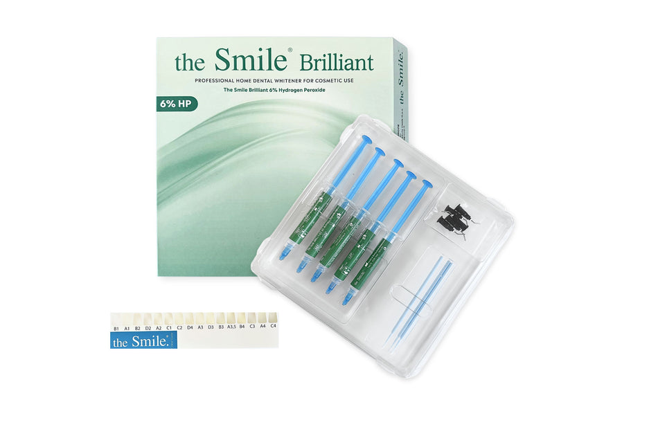 The Smile Brilliant 6% HP, teeth whitening for home use