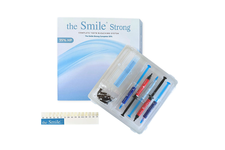 Teeth whitening - The Smile Strong 35% HP, clinic whitening
