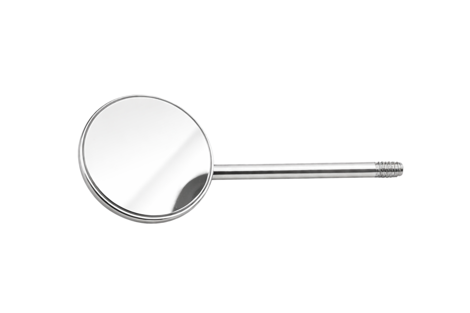 Comfort mouth mirrors classic 4 plane, pack of 12