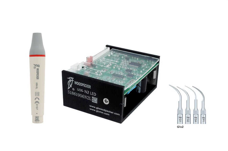 N2-LED ultrasonic cleaner with LED