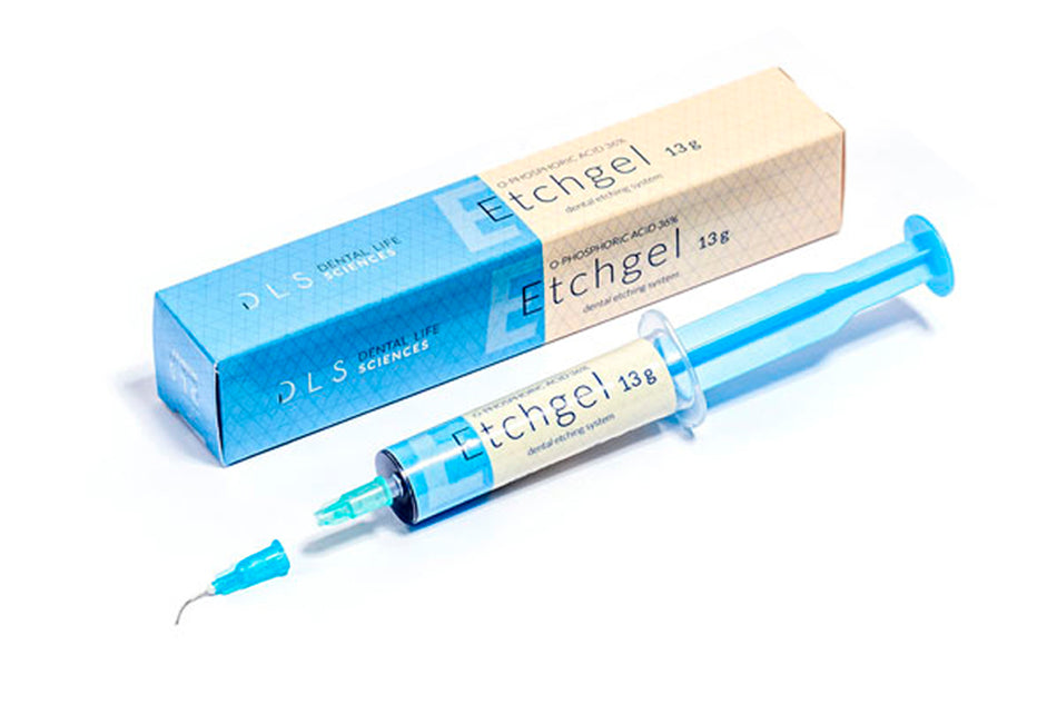 DLS dark blue etch-gel 36%, added flow that facilitates rinsing