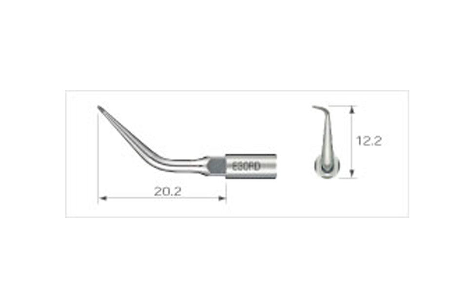 Retrograde tip E30RD, right-angled