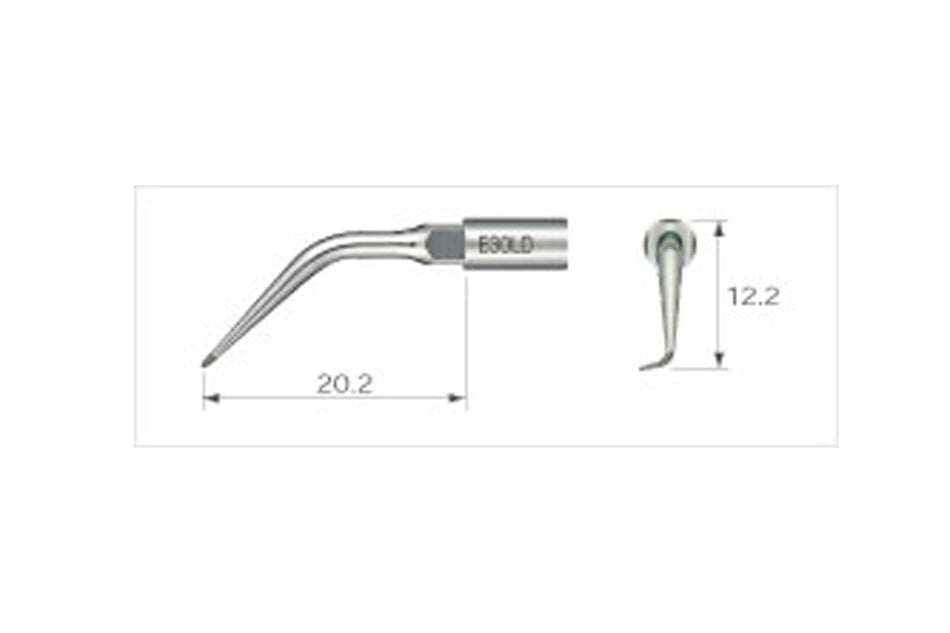 Retrograde tip E30LD, left-angled